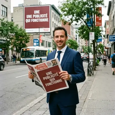 Placement publicitaire sur médias traditionnels (affichage, radio, imprimés)