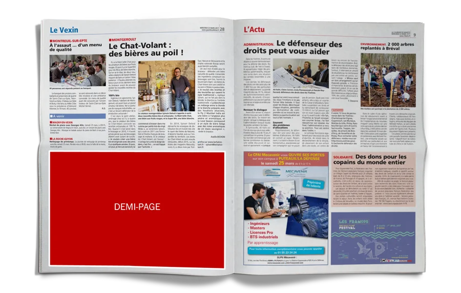 Publicité sur médias traditionnels